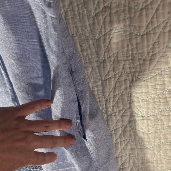 Dylan Light Blue Fabric with Tag Detail - Picture 6 of 9